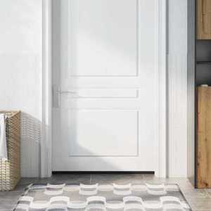 vidaXL Perdele de ușă cu perii cu montare prin înșurubare 2 pcs imagine