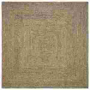 vidaXL Covor Natural și negru 200 x 200 cm Iută imagine