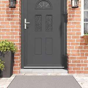 vidaXL Dopuri pentru uși autoadezive 6 pcs Argintiu 100 cm imagine