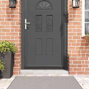 vidaXL Dopuri pentru uși autoadezive 6 pcs Negru 100 cm imagine