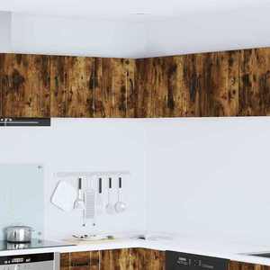 vidaXL Dulap suspendat de bucătărie Stejar fumuriu 57 x 57 x 40 cm imagine