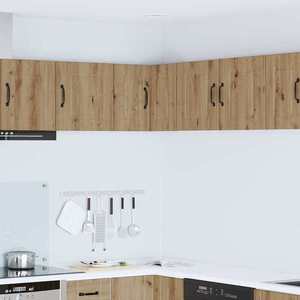 vidaXL Dulap suspendat de bucătărie Stejar Artizanal 57 x 57 x 40 cm imagine