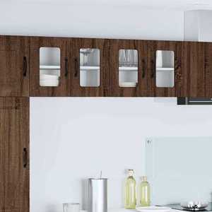 vidaXL Dulap suspendat de bucătărie Stejar închis 60 x 31 x 40 cm imagine