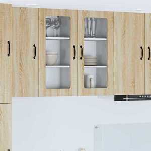 vidaXL Dulap suspendat de bucătărie Stejar Sonoma 40 x 31 x 80 cm imagine