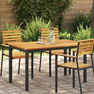 vidaXL Placă de masă Maro 120 x 70 x 2 cm lemn masiv de acacia imagine