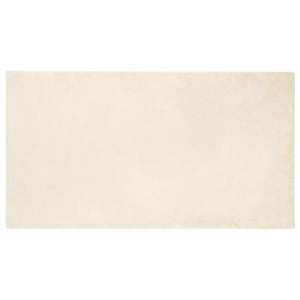 vidaXL Covor din Blană Faux de Iepure Olite Crem 80 x 150 cm Poliester imagine