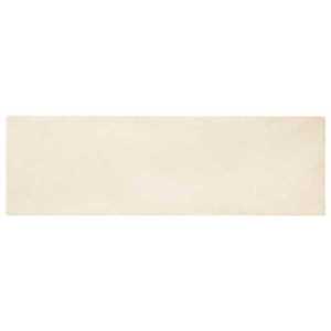 vidaXL Covor din Blană Faux de Iepure Olite Crem 80 x 250 cm Poliester imagine