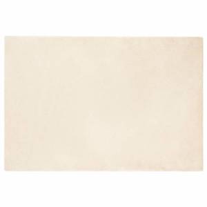 vidaXL Covor din Blană Faux de Iepure Olite Crem 120 x 170 cm imagine