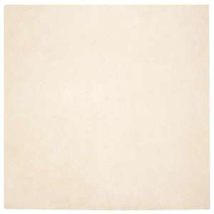 vidaXL Covor din Blană Faux de Iepure Olite Crem 200 x 200 cm imagine