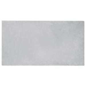 vidaXL Covor din Blană Faux de Iepure Olite Gri 80 x 150 cm Poliester imagine