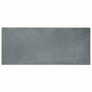 vidaXL Covor din Blană Faux de Iepure Olite Antracit 80 x 200 cm imagine