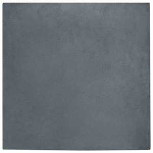 vidaXL Covor din Blană Faux de Iepure Olite Antracit 120 x 120 cm imagine