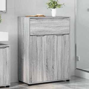 vidaXL Dulap de Baie Gri Sonoma 72, 5 x 36, 5 x 100 cm Lemn compozit imagine