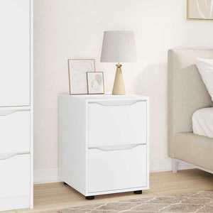 vidaXL Dulap de depozitare Alb 40 x 48 x 57 cm Lemn compozit imagine