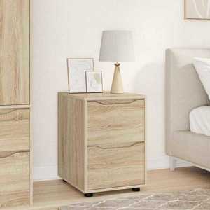 vidaXL Dulap de depozitare Stejar Sonoma 40 x 48 x 57 cm Lemn compozit imagine