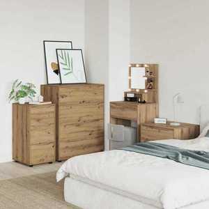 vidaXL Dulap de depozitare Stejar Artizanal 40 x 48 x 81 cm imagine