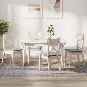 vidaXL Perne de Șezut 4 pcs Gri deschis 40 x 40 x 3 cm Catifea imagine