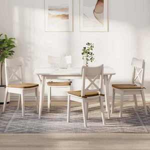 vidaXL Perne de Șezut 4 pcs Maro 40 x 40 x 3 cm Catifea imagine