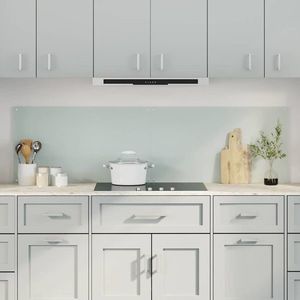 vidaXL Spate de bucătărie 2 pcs Alb 90 x 50 cm sticlă securizată imagine