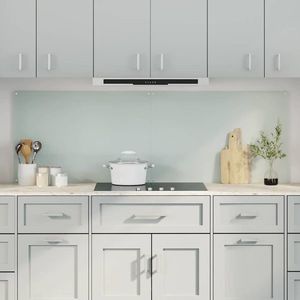 vidaXL Spate de bucătărie 2 pcs Alb 90 x 60 cm sticlă securizată imagine