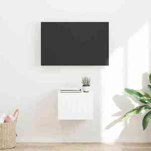 vidaXL Dulap TV de perete Alb 60 x 31 x 29.5 cm Lemn compozit imagine