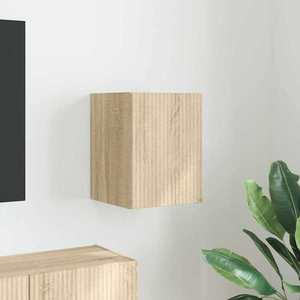 vidaXL Dulap TV de perete Sonoma 30 x 31 x 40 cm Lemn compozit imagine