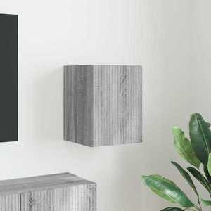 vidaXL Dulap TV de perete Gri Sonoma 30 x 31 x 40 cm Lemn compozit imagine