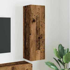 vidaXL Dulap TV de perete Lemn Vechi 30 x 31 x 100 cm Lemn compozit imagine