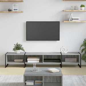 vidaXL Cabinet TV Gri Sonoma 170.5 x 36 x 30.5 cm Lemn compozit imagine