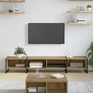 vidaXL Cabinet TV Stejar artizanal 170.5 x 36 x 30.5 cm Lemn compozit imagine