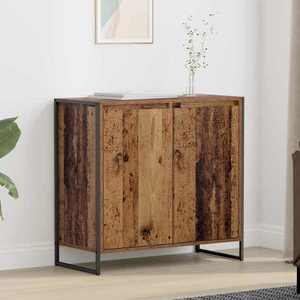 vidaXL Dulap lateral Lemn Vechi 79 x 36 x 75 cm Lemn compozit imagine