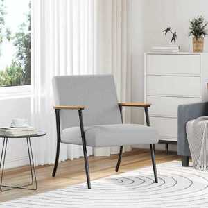 vidaXL fotoliu Gri nori 59 x 75 x 78 cm țesătură imagine