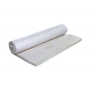 Topper saltea Aloe Vera Therapy Memory Arctic Gel 7 zone de confort, Green Future, 160x190 cm, H 5 cm imagine