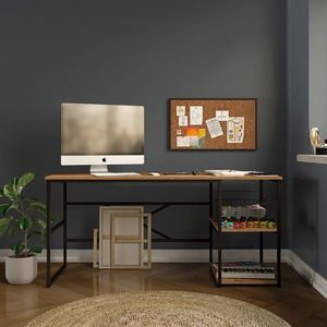 Birou, Locelso, Vg28-A, 160x75x60 cm, PAL, Maro imagine