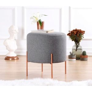 Taburet, Atelier del Sofa, 209FLF1182, Gri imagine