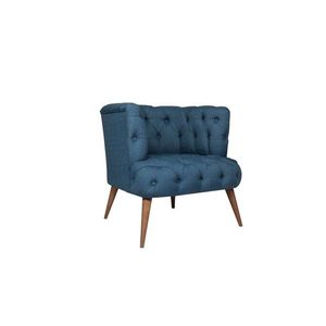 Fotoliu, Zeon, 558ZEN1182, Lemn, Albastru imagine