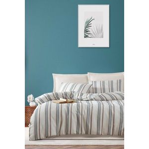 Lenjerie de pat dubla, Nairobi - Cream, EnLora Home, Bumbac;Poliester imagine