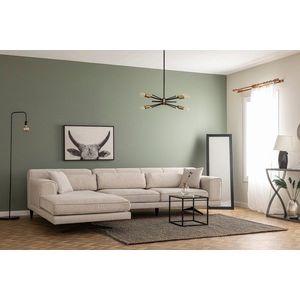 Coltar pe stanga Jivago, Artie, 198/308x100x78 cm, lemn, bej imagine