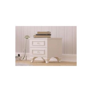 Noptiera, Rabi, Rb-186-07, 45x45x40 cm, PAL, Alb mat imagine