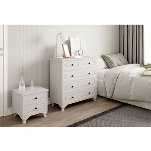 Dulap, Rabi, Rb-020-02, 90x86x40 cm, PAL, Alb mat imagine