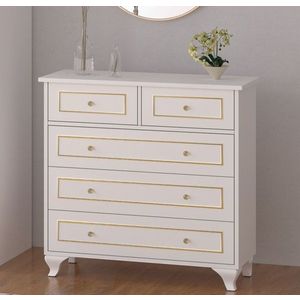 Dulap, Rabi, Rb-091, 90x86x40 cm, PAL, Alb mat imagine