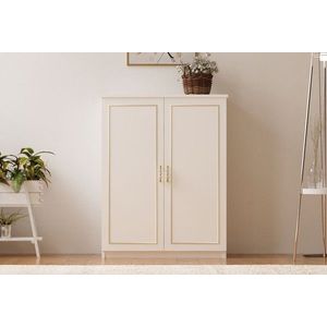 Pantofar, Rabi, Rb-086, 70x100x35 cm, PAL, Alb mat imagine