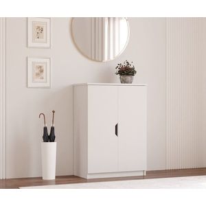 Pantofar, Rabi, Rb-158, 70x100x35 cm, PAL, Alb mat imagine