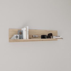 Raft de perete, Adore, Raf-11-Ff-1, 120x25x20 cm, PAL, Stejar imagine
