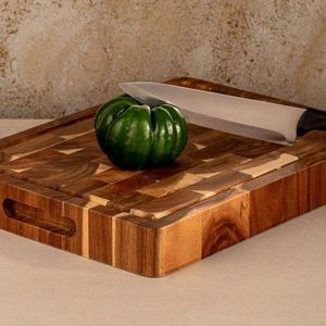 Tocator Navire, Homla, 40.5x34 cm, lemn acacia, maro imagine