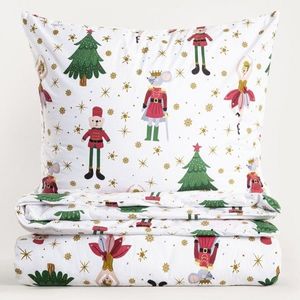 Lenjerie de pat pentru o persoana Licola, Homla, 2 piese, 140x200 cm, microfibra din poliester, multicolor imagine