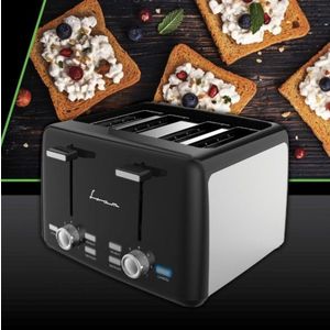 Prajitor de paine Fram, 1500W, negru/argintiu imagine