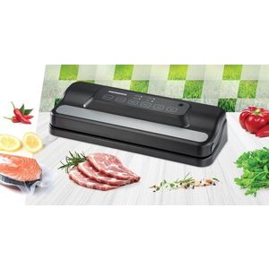 Aparat pentru vidat alimente Freshlock, Heinner, 110W, negru/argintiu imagine