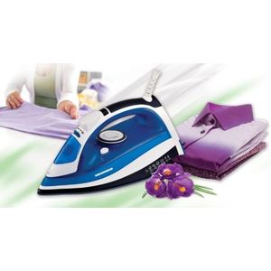 Fier de calcat Azuritte, Heinner, 2400W, albastru imagine