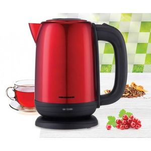 Fierbator electric Heinner, 1850-2200W, 1.7L, rosu imagine